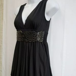 NWT Raindance Empire Waist Top Stretch Belted Strappy Size S